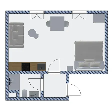 Bismarck 1884 B5 Apartment *